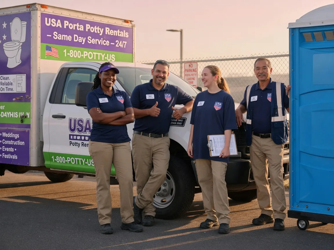 Porta Potty Rental company in Somerset, OH